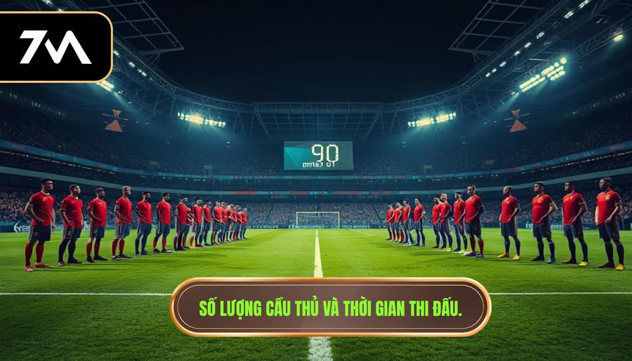 2. Số lượng cầu thủ và thời gian thi đấu.